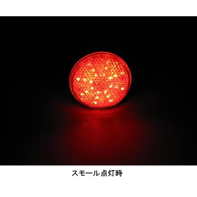 Rin Parts（リンパーツ） 丸型LEDリフレクター レンズカラー：クリア
