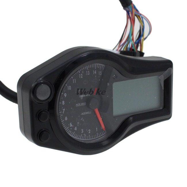 ACEWELL エースウェル 多機能デジタルメーター 回転数：15000rpm 多