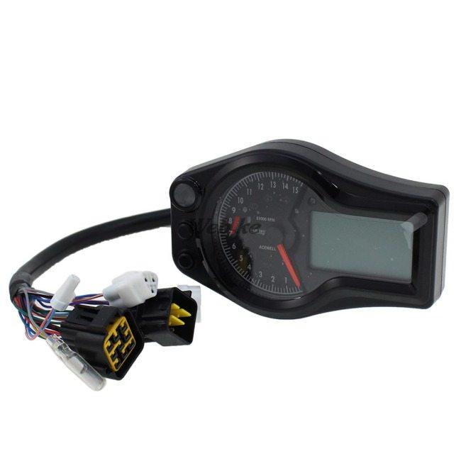 ACEWELL エースウェル 多機能デジタルメーター 回転数：15000rpm 多