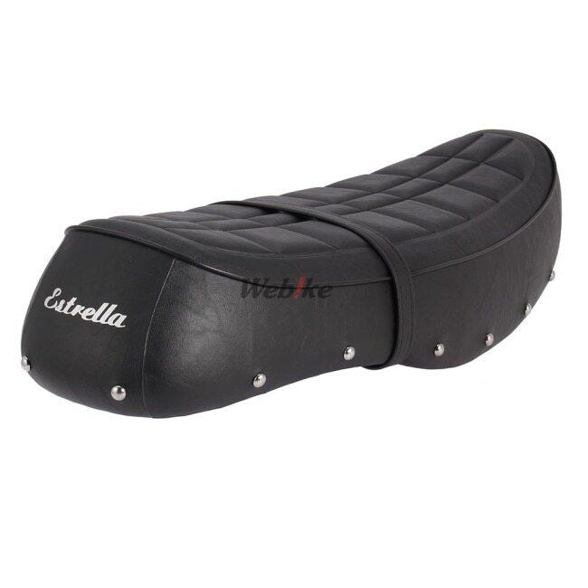 カワサキ　エストレア　レトロシート カワサキ（Kawasaki） レトロシート キット カラー：ブラック