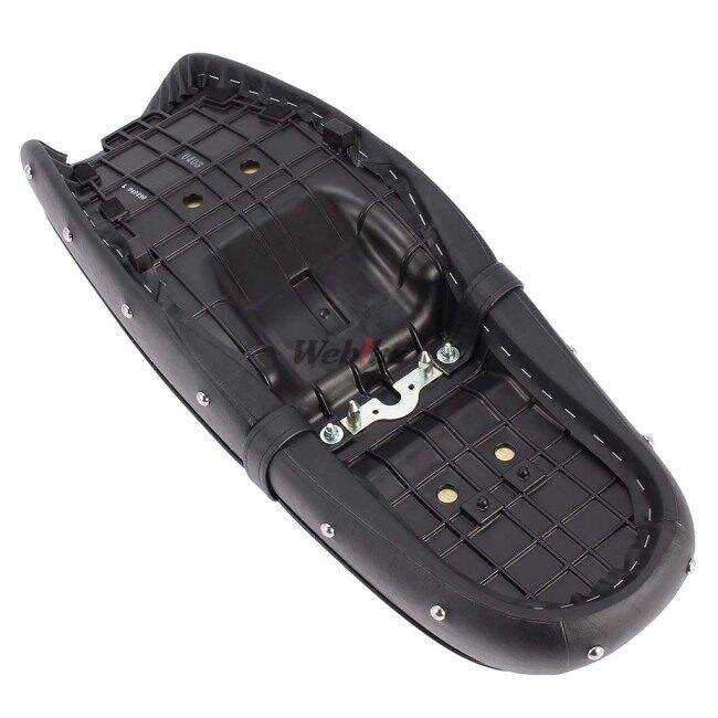 カワサキ（Kawasaki） レトロシート キット カラー：ブラック