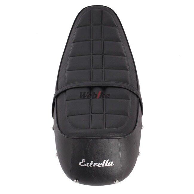 カワサキ（Kawasaki） レトロシート キット カラー：ブラック