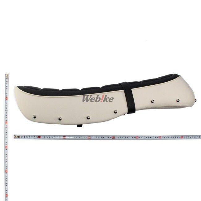 カワサキ Kawasaki レトロシート キット カラー：ホワイト エストレヤ