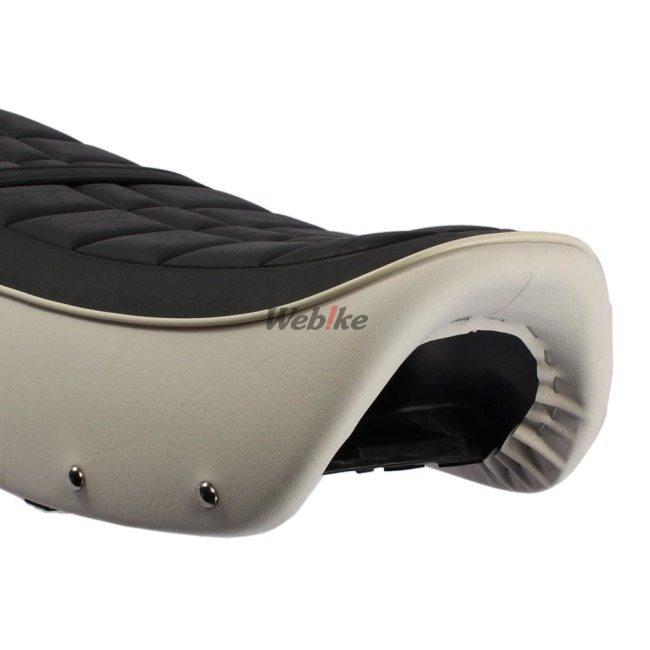 カワサキ Kawasaki レトロシート キット カラー：ホワイト