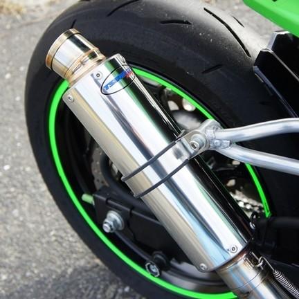 Ninja250 月木レーシングスリップオンマフラー 楽天市場】月木レーシング ツキギレーシング TR エキゾーストシステム
