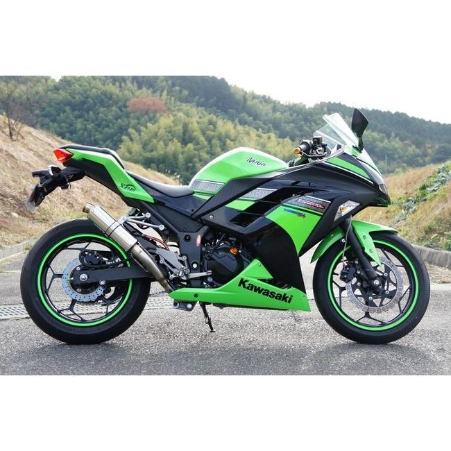 月木レーシング Ninja250SL フルエキゾーストマフラー