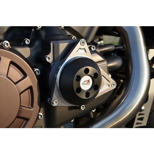AGRAS アグラス レーシングスライダー カラー：ジュラコン/ブラック V-MAX 1680 YAMAHA ヤマハ エンジンスライダー・フレームスライダー フレーム