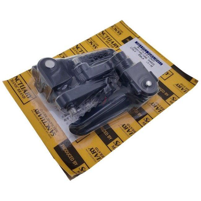 NITRO RACING ナイトロレーシング タンデムステップブラケットキット カラー：ブラック / タイプ：ステップバー付 ZRX1100 ZRX1200 ZRX1200ダエグ ステップ | NITRO RACING | 01