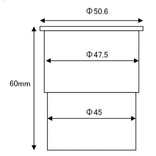 OUTEX アウテックス ハニカムキャタライザー 差し込み式EXパイプ