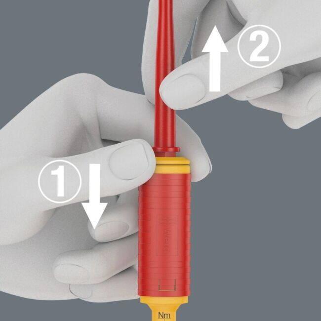 WERA ヴェラ 絶縁トルクドライバー その他、ドライバー ドライバー ハンドツールの画像