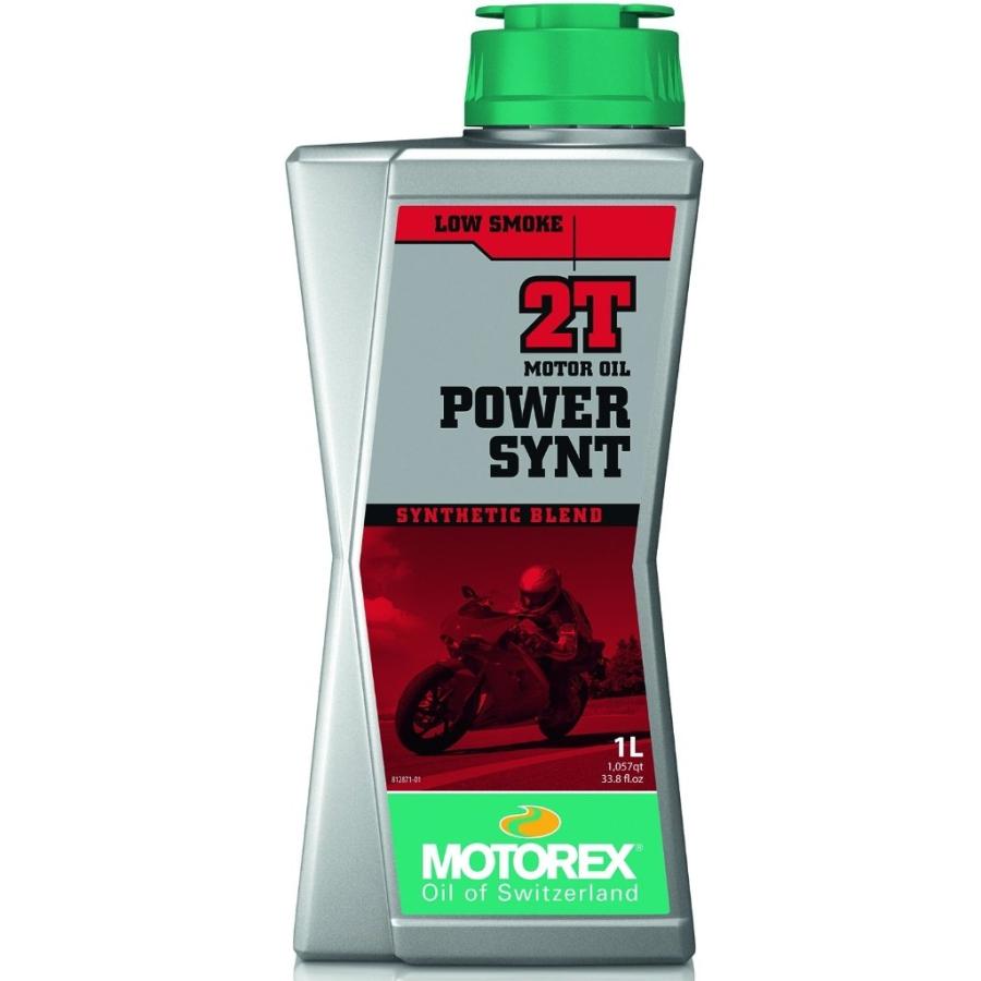 MOTOREX [再販ご予約限定送料無料] MOTOREX:モトレックス POWER 速くおよび自由な SYNT 2T 2サイクルオイル 1L パワー シンセ