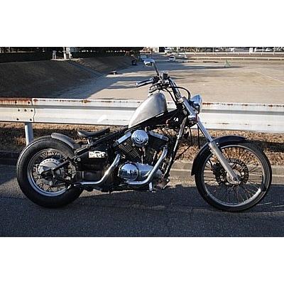 部品屋K&W ショートドラッグパイプマフラー バルカンクラシック400