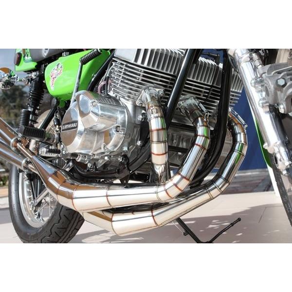 マッハ750SS  K2テックチャンバー　マフラー マッハ750SS K2テックチャンバー マフラー