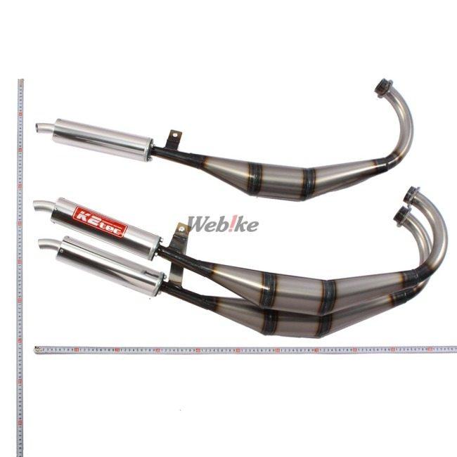 K2tec（ケイツー・テック） ストレートチャンバー TYPE-1 400SS マッハ