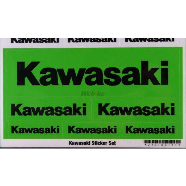 カワサキ（Kawasaki） ステッカーセット14 ステッカー・デカール 外装
