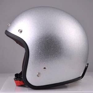 72JAM ジェットヘルメット　IRON FLAME シルバー 72JAM JET HELMET 72ジャムジェット JCP-28 IRON FLAME