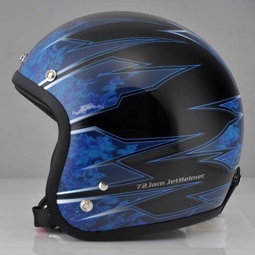 72JAM 72JAM:72ジャム ジェットヘルメット STING BLUE スティング ブルー｜webike｜02