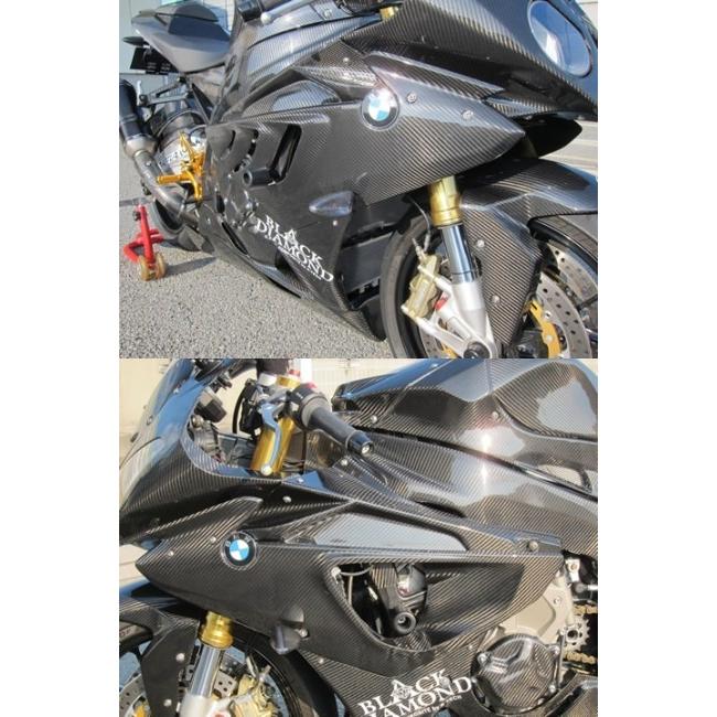 A-TECH エーテック サイドカウル 素材：FRP/黒（FB） S1000RR BMW サイドカウル・サイドカバー カウル関連 外装の画像