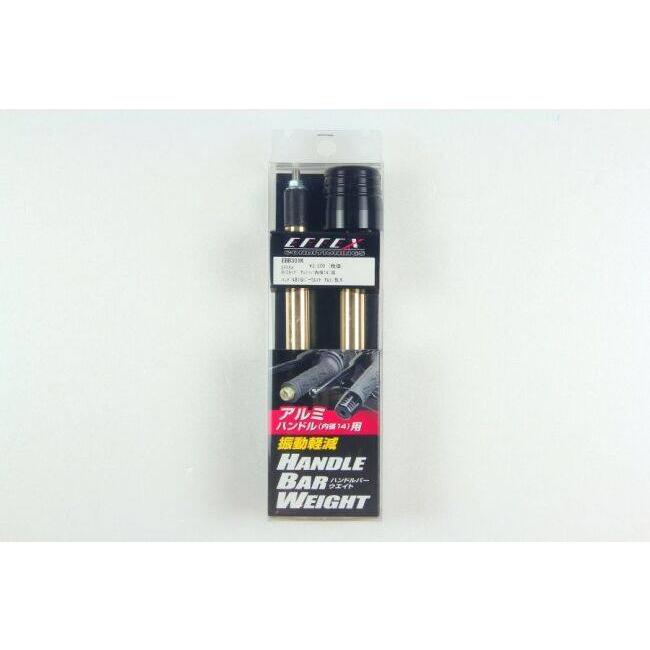 EFFEX エフェックス ハンドルバーウェイト BIG アルミハンドル用 カラー：ブラック バーエンド ハンドル | EFFEX | 03