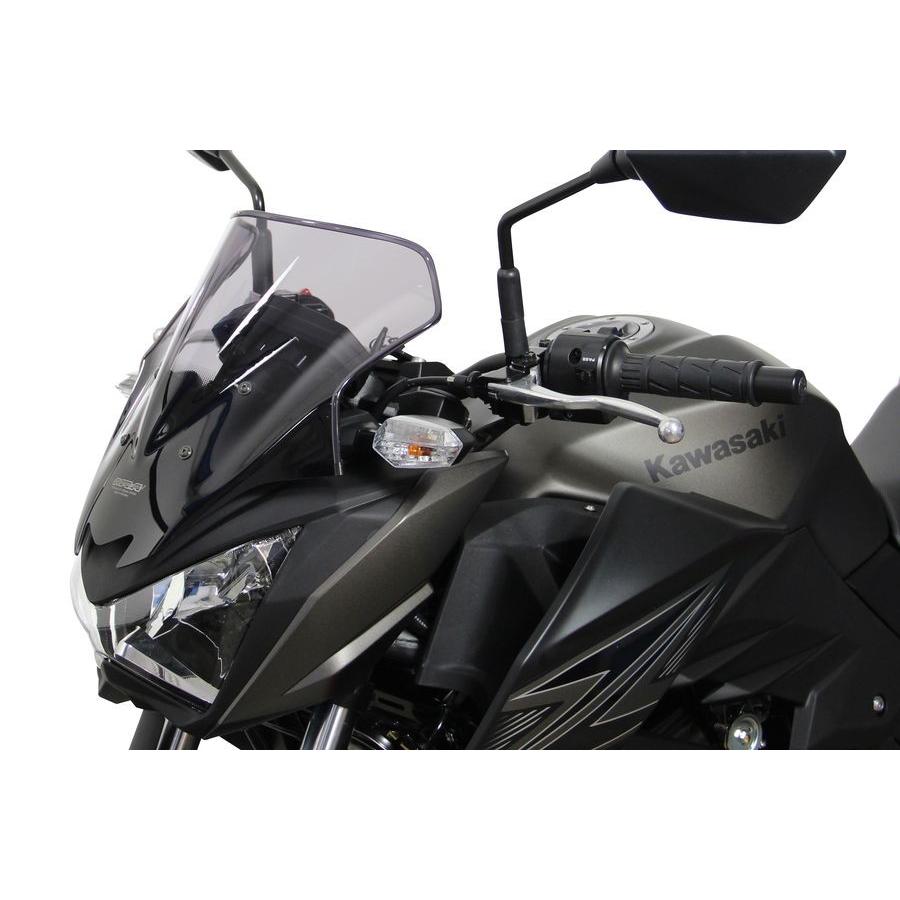 MRA エムアールエー スクリーン レーシング カラー：スモーク／グラデーション有り Z250 (2013-) KAWASAKI カワサキ｜webike｜02