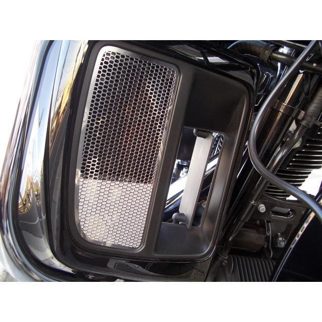 TERADA MOTORS テラダモータース ツインクールドモデル用 ラジエターコアガード TOURING [ツーリング] ファミリー HARLEY-DAVIDSON ハーレーダビッドソン | ブランド登録なし