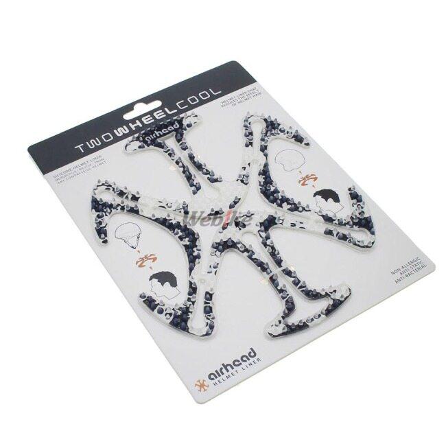 airhead エアーヘッド ヘルメット用ベンチレーションライナー [スカル・アンド・ボーンズ] その他ヘルメットオプション・補修部品 ヘルメット | ブランド登録なし | 02