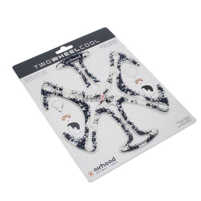 airhead エアーヘッド ヘルメット用ベンチレーションライナー [スカル・アンド・ボーンズ] その他ヘルメットオプション・補修部品 ヘルメット | ブランド登録なし | 02