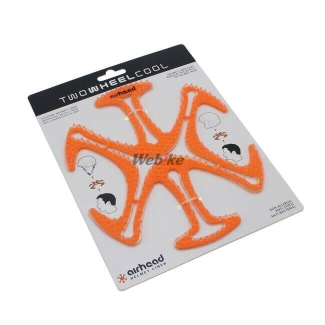 airhead エアーヘッド ヘルメット用ベンチレーションライナー [オレンジ] その他ヘルメットオプション・補修部品 ヘルメット | ブランド登録なし | 02