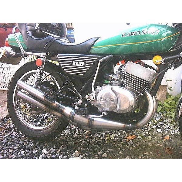 kh400 400SS チャンバー　マフラー カワサキ 400ss KH400 ミズノモータース ゼスチャンバー マフラー