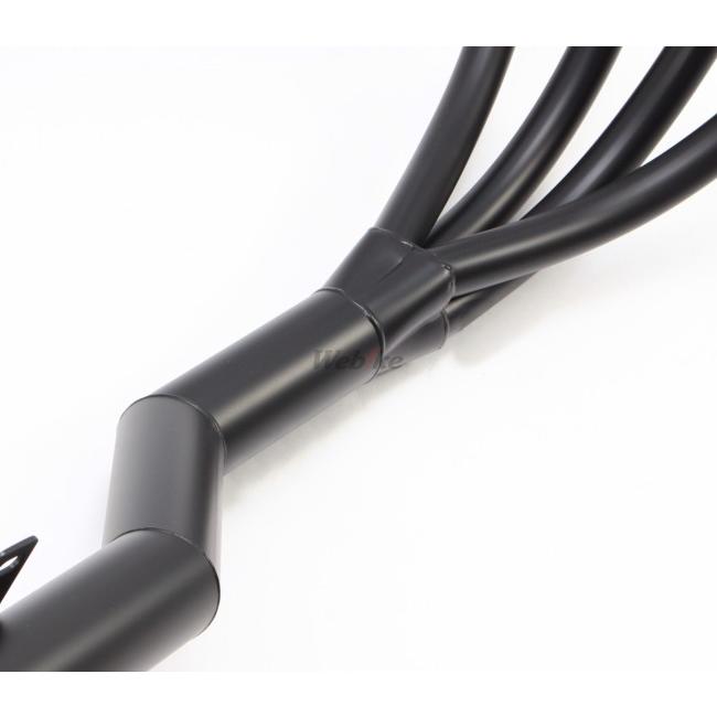 MIZUNO MOTOR ミズノモーター 【ゼス】CB750F用 ショートマフラー 3D曲げ集合管 タイプ：ブラック塗装仕上げ CB1100F CB750F CB900 HONDA ホンダ マフラー | MIZUNO | 08