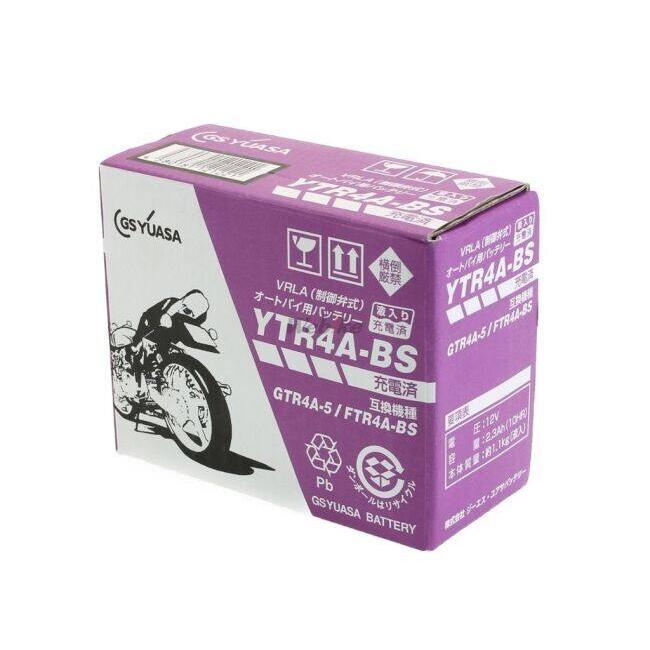 GS YUASA GSユアサ YTR4A-BS オートバイ用 制御弁型(MF)12Vバッテリー【液入充電済み】 HONDA ホンダ 鉛系バッテリー バッテリー関連 | GSユアサ | 04