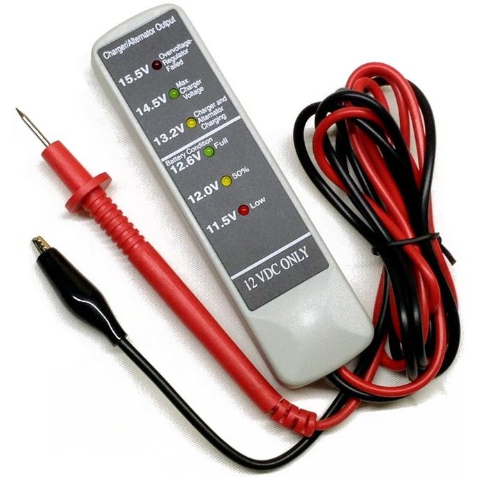 Rible リブレ ポータブルDCシステムチェッカー12V 電気・電圧計 計測ツール | ブランド登録なし