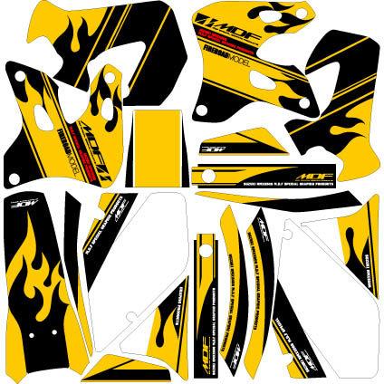 専用となります。 MDF（エムディーエフ） 車種別グラフィックデカールキット RMX250S