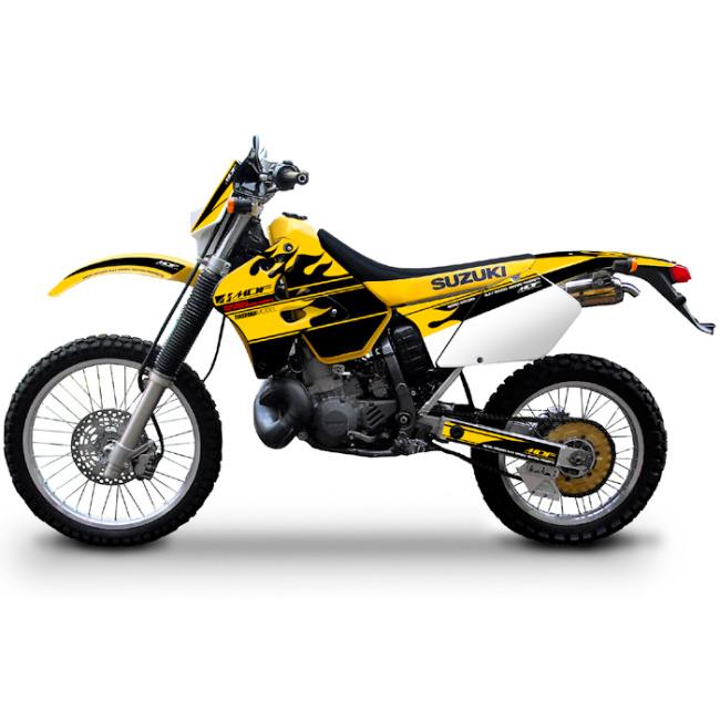 MDF エムディーエフ 車種別グラフィックデカールキット RMX250Sファイア ■コンプリートデカール（フルセット） RMX250S SUZUKI スズキ グラフィックキット_1