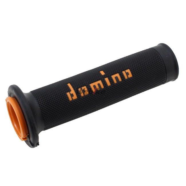 domino ドミノ レースタイプ グリップ カラー：ブラック×オレンジ ハンドル | domino | 06