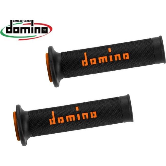 domino ドミノ レースタイプ グリップ カラー：ブラック×オレンジ ハンドル | domino | 08