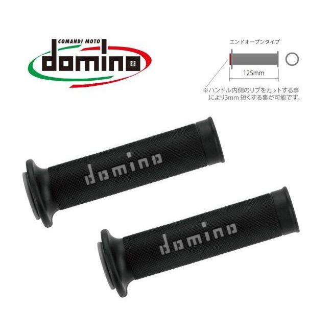domino ドミノ レースタイプ グリップ カラー：ブラック×オレンジ ハンドル | domino | 09