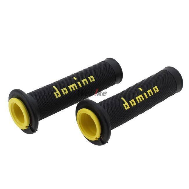 domino ドミノ レースタイプ グリップ カラー：ブラック×イエロー ハンドル | domino | 02