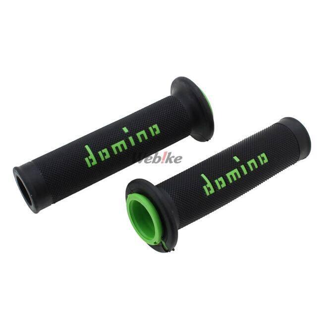 domino ドミノ レースタイプ グリップ カラー：ブラック×グリーン ハンドル | domino | 01