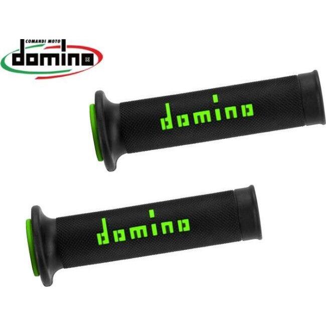 domino ドミノ レースタイプ グリップ カラー：ブラック×グリーン ハンドル | domino | 08