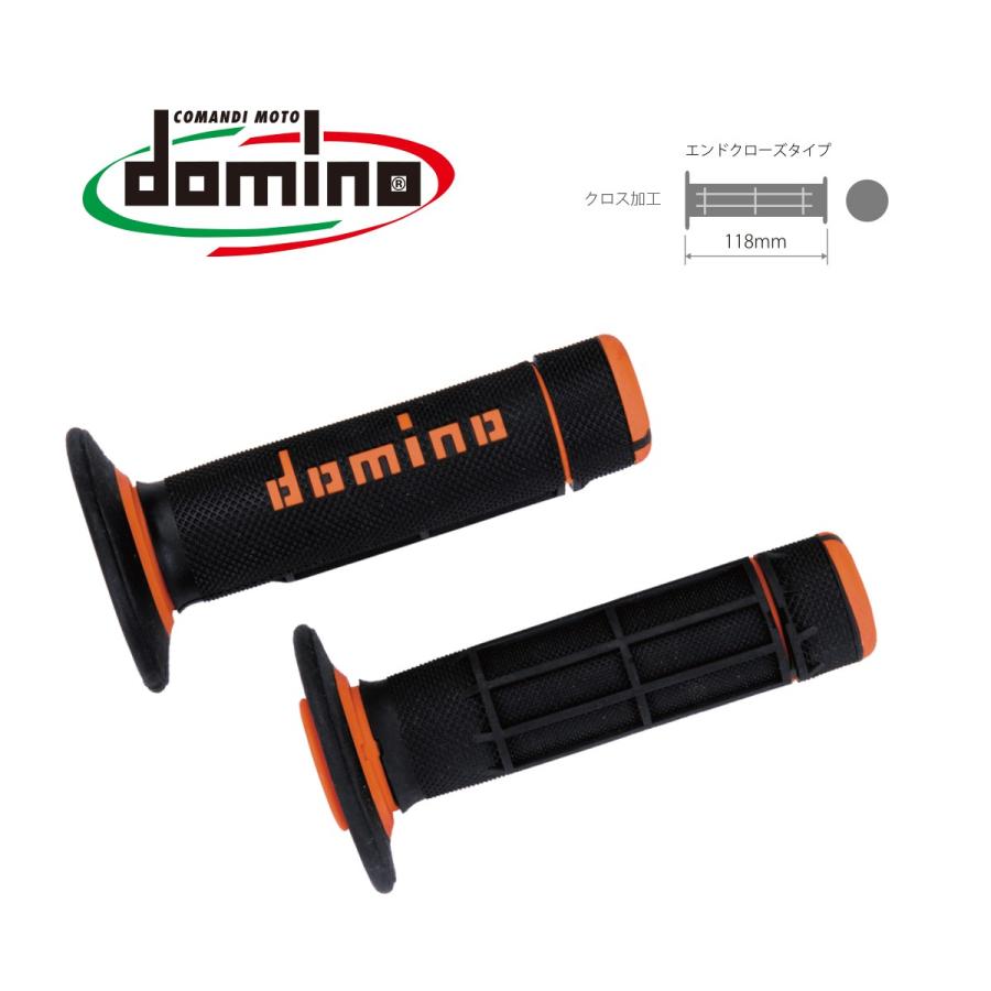 domino ドミノ オフロード クロス グリップ カラー：ブルー×ホワイト ハンドル | domino | 02