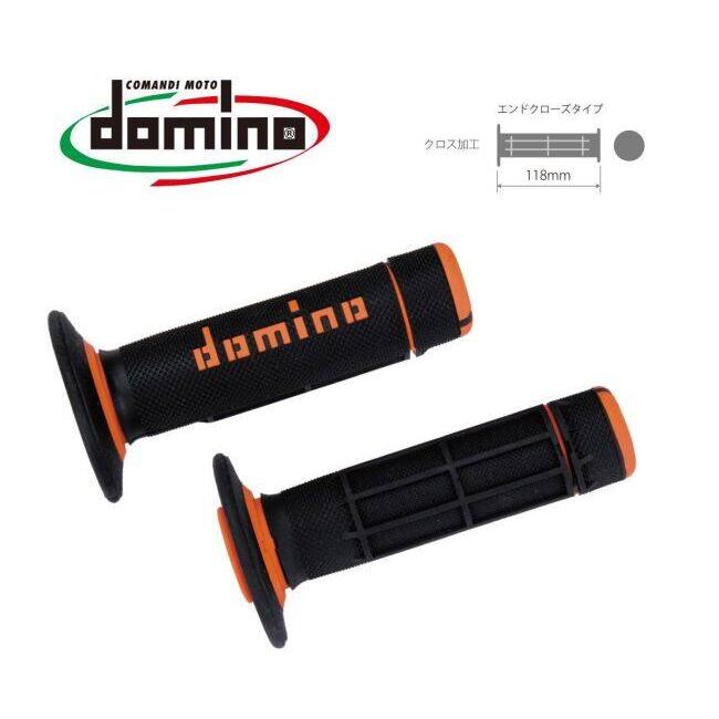 domino ドミノ オフロード クロス グリップ カラー：ブラック×グレー ハンドル | domino | 02