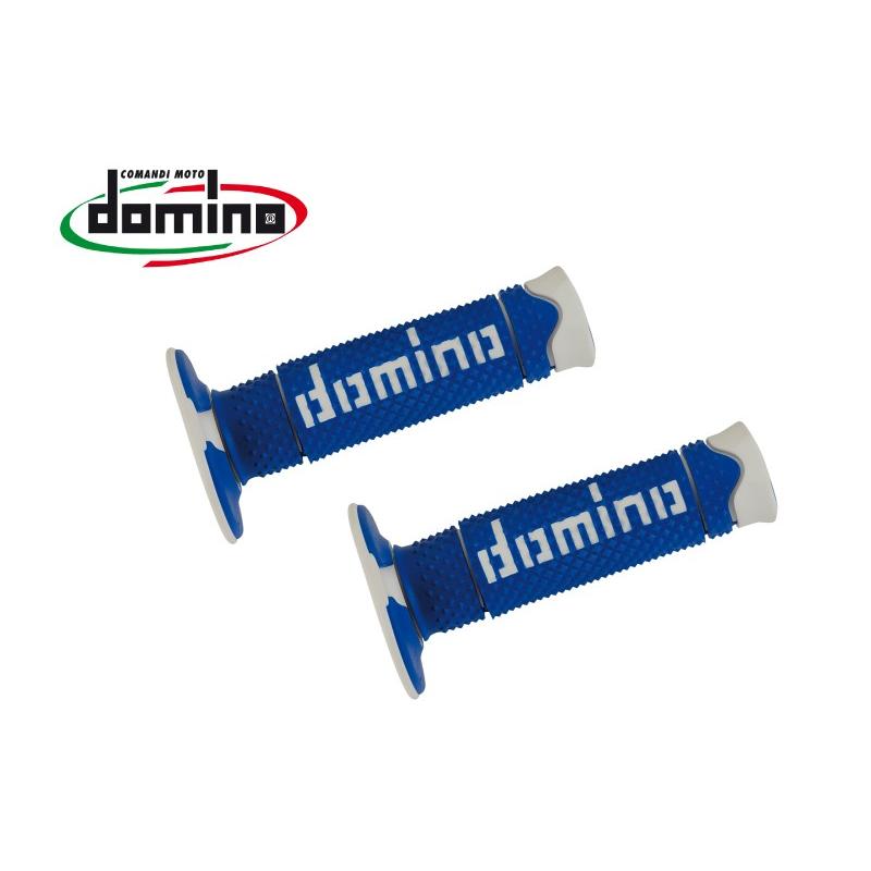 domino ドミノ オフロード DSH グリップ カラー：ブルー×ホワイト ハンドル | domino | 01