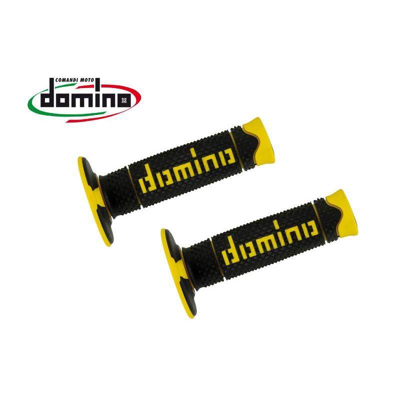 domino ドミノ オフロード DSH グリップ カラー：ブラック×イエロー ハンドル | domino | 01