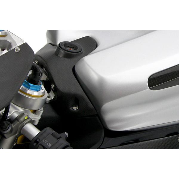 MOTO CORSE モトコルセ カーボン イグニッションキーシリンダーカバー マットフィニッシュ Panigale [パニガーレ] 899Panigale DUCATI ドゥカティ 外装 | MOTO CORSE | 07