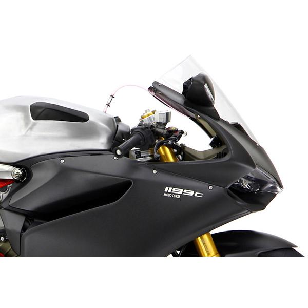 MOTO CORSE モトコルセ オプティカル ウインドスクリーン スクリーンカラー：ライトスモーク Panigale [パニガーレ] 899Panigale DUCATI ドゥカティ スクリーン_3