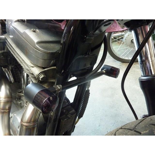 AN-BU アンブ スポーツスター用ウインカーステー ロング170mm サイズ：M10 P1.25 SPORTSTER [スポーツスター] ファミリー ウインカーステー・マウント 灯火類 | ブランド登録なし | 02