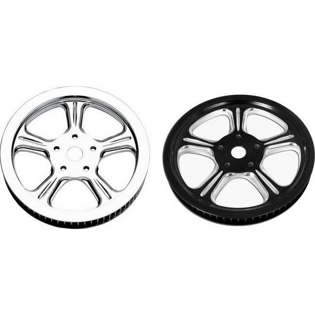 Performance Machine パフォーマンスマシン スプロケット(ベルト) WRATH 仕様：クロム PHATAIL PM 70T|1．125インチワイド FLH DYNA [ダイナ] ファミリー | Performance Machine