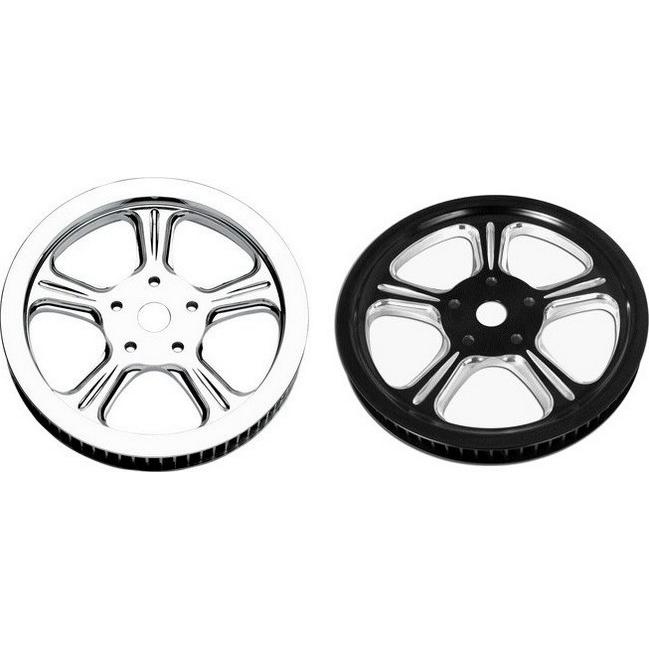 Performance Machine パフォーマンスマシン スプロケット(ベルト) WRATH 仕様：プラチナカット FLH 66T|1．0インチワイド リアドライブベルトプーリー 駆動系 | Performance Machine
