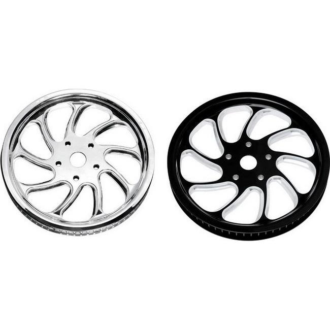 Performance Machine パフォーマンスマシン スプロケット(ベルト) TORQUE 仕様：クロム DYNA [ダイナ] ファミリー 66T|1インチワイド 駆動系 | Performance Machine